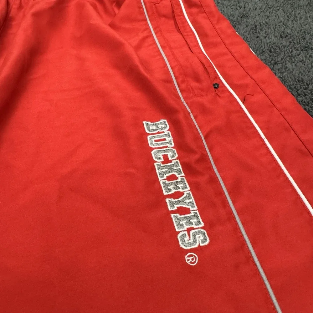 Vintage Colosseum Athletics Ohio State Track Pants Embroidered Team Logos Size L